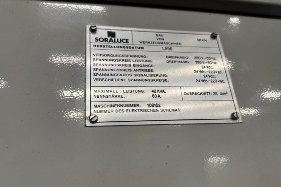 SORALUCE - SORAMILL SL 6000