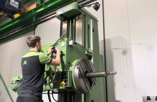 ReTOS W100 horizontal borer boringmill Mach4Metal 1-2 pama whn wh10 union bft bfp