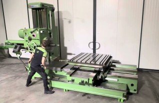 ReTOS W100 horizontal borer boringmill Mach4Metal 2-2 pama whn wh10 union bft bfp