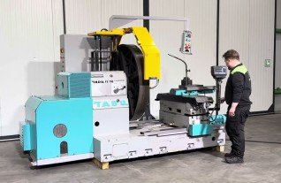 TADU FS 750 Facing plate Halb Frontal Drehmaschine Kopbank Lathe Turning Draaibank Mach4Metal 8939