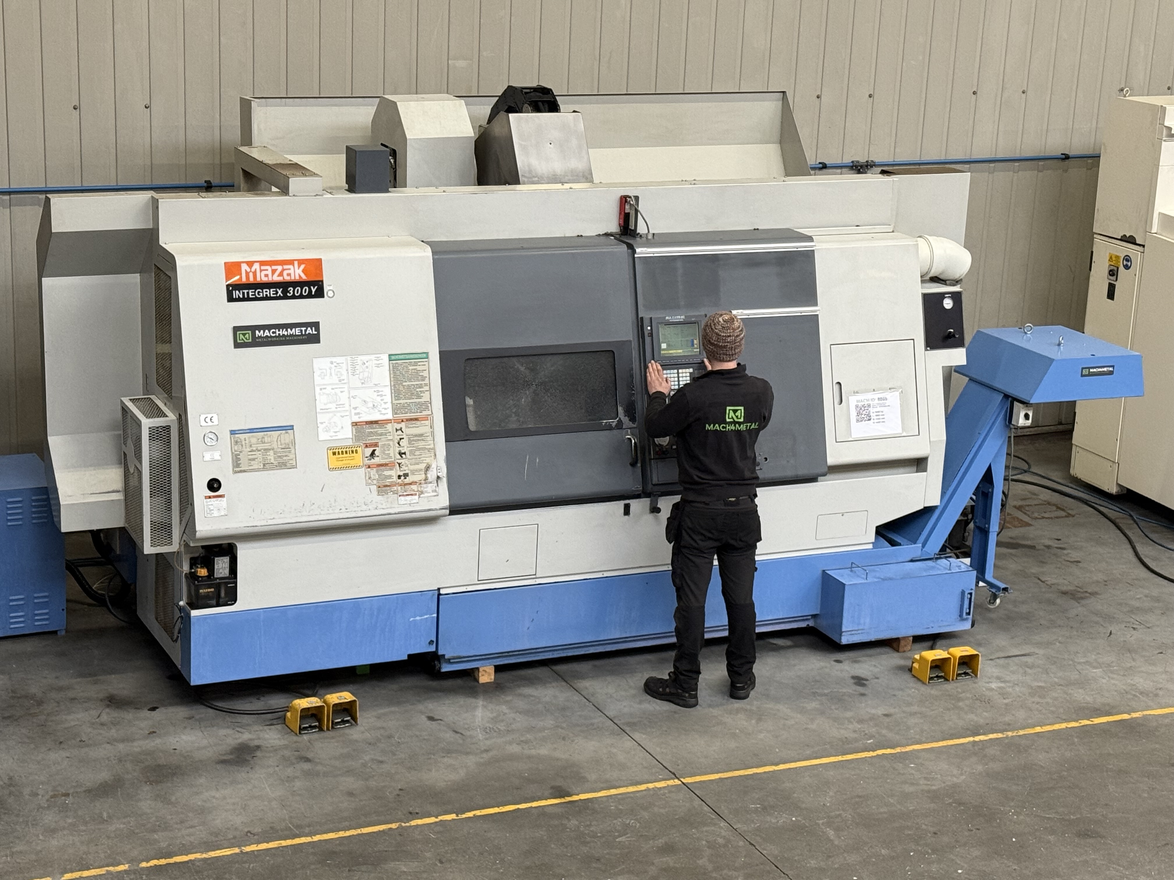 MAZAK - INTEGREX 300 Y CNC Lathe with y-axis used | Mach4Metal