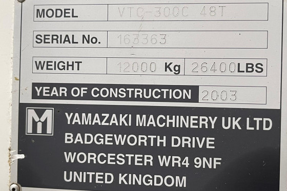 MAZAK - VTC 300 - II