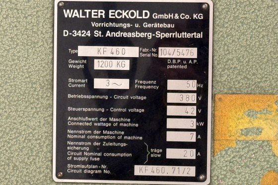 ECKOLD - KF 460