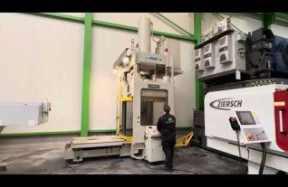 Die spotting Try Out Press 200 Ton REISE Mach4Metal 1-4 9018 and 8910 1-4