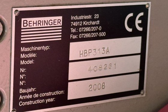 BEHRINGER - HBP 313 A