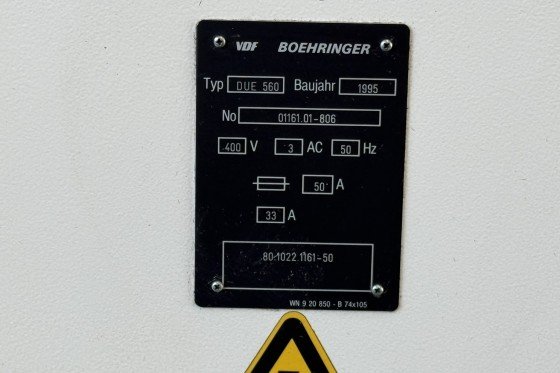 VDF BOEHRINGER - DUE 560