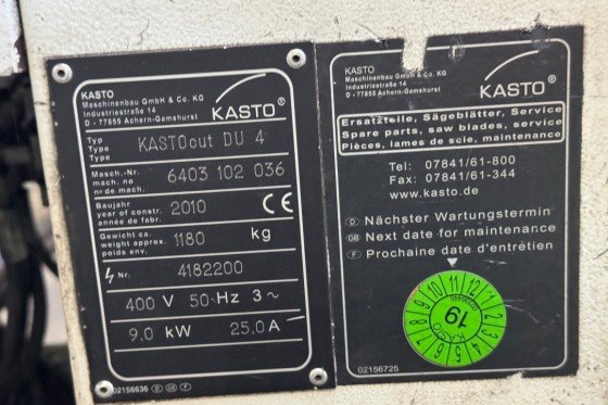 KASTO - KASTO cut DU4