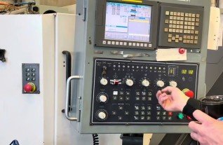 Viper VTL 2400 mm Vertical borer C-Axis Live tools Turning Milling Drilling Tapping Mach4Metal 4-7