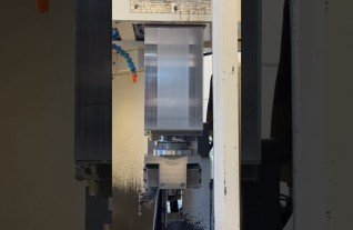Viper VTL 2400 mm Vertical borer C-Axis Live tools Turning Milling Drilling Tapping Mach4Metal 3-7