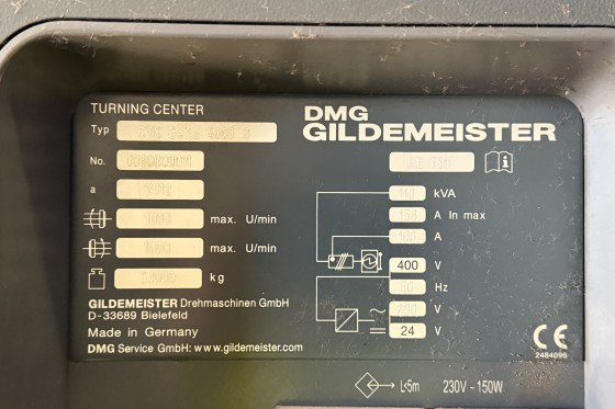 DMG MORI - CTX delta 4000 TC