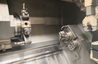 DMG CTX delta 1250 4A 5-axis production turning with additional turret Mach4Metal 9064