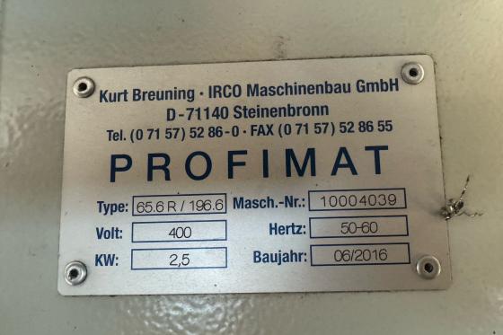 Breuning - PROFImat 65.6R