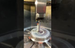 Dorries VCE 2000 VTL Vertical Lathe, Milling, Grinding Mach4Metal C-Axis C-Achse 1-6