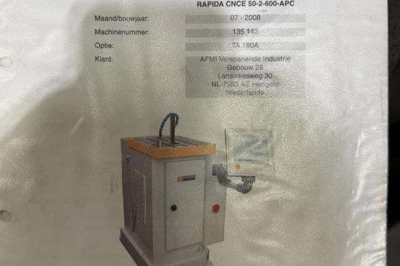 Fromag - CNC 50 / 600