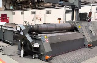 Faccin CNC 4 rol plate bender 2500 x 26 mm Mach4Metal 4HEL2539 1-2 9063