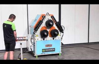 Baleigh Profile Section Bender Mach4Metal profilebender walze profielwals 9120 Roundo Stolting Erco