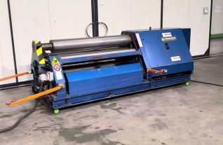 Faccin 4HEL 1500 x 12 mm 4 roll plate bender blech walze Mach4Metal platerolls rolls 9094