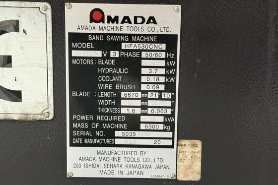 AMADA - HFA 530 A