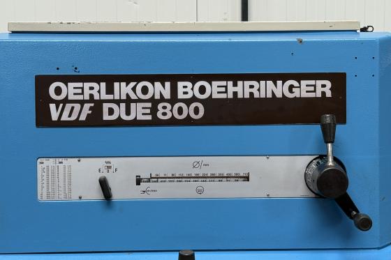 VDF BOEHRINGER - DUE 800