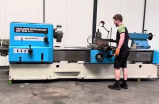 VDF BOEHRINGER DUE 800 x 2000 mm luz drehmaschine lathe Mach4Metal 1-2