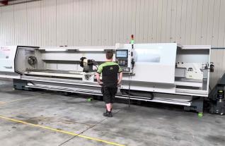 L&W FB33240 CNC Lathe 6000 mm Mach4Metal Draaibank Drehmaschine Turning lathe