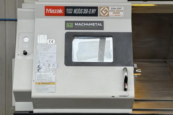 MAZAK - QTN 350 II MY CNC Lathe with y-axis used | Mach4Metal