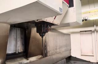 HEDELIUS BC 100 MAGNUM VMC 3500 x 1000 x 770 mm Siemens 840D Mach4metal 6-5 9090