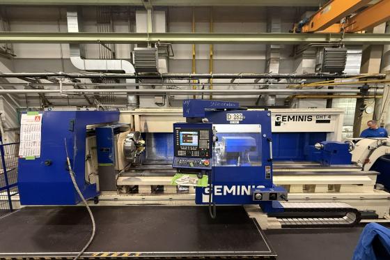 GEMINIS - GHT4-G4 CNC Lathe with c-axis used | Mach4Metal