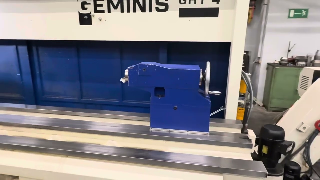 GEMINIS - GHT4-G4 CNC Lathe with c-axis used | Mach4Metal