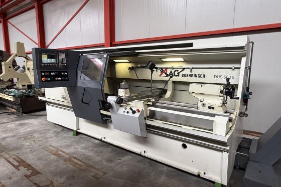VDF BOEHRINGER - DUS 560 Ti CNC lathe used | Mach4Metal