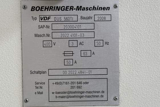 VDF BOEHRINGER - DUS 560 Ti