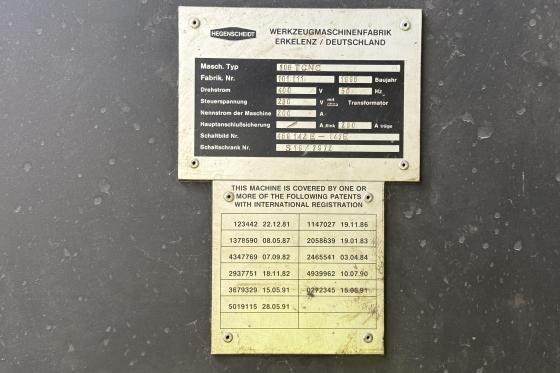 Hegenscheidt MFD - 106-T CNC