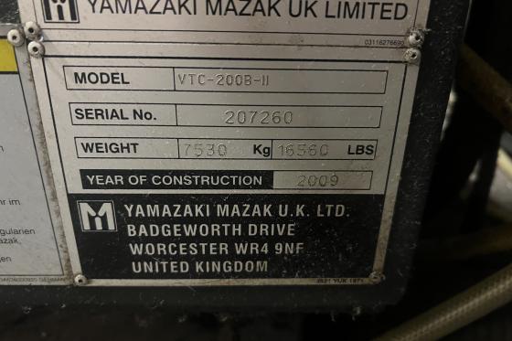 MAZAK - VTC 200B-II 3-axis CNC machine (VMC) used | Mach4Metal
