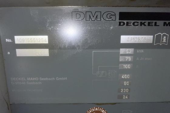 DECKEL MAHO - DMU 50 eVo Linear
