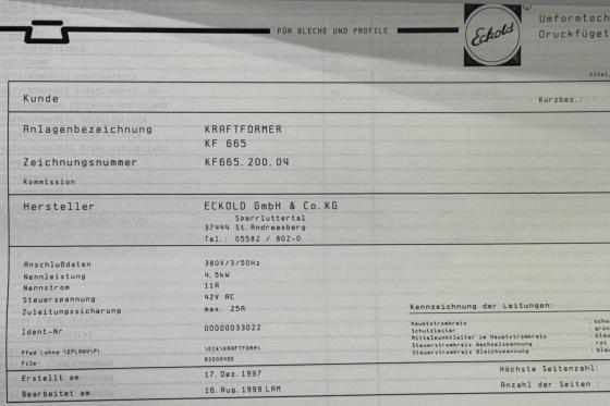 ECKOLD - KF 665
