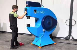 Eckold Kraftformer KF665 Mach4Metal shrinking stretching stauchen strecken 9228