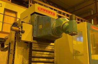ANAYAK HVM 3800 CNC Bed milling B&C Axis Indexing head Mach4Metal 9231 1-2 Correa Soraluce FPT Zayer