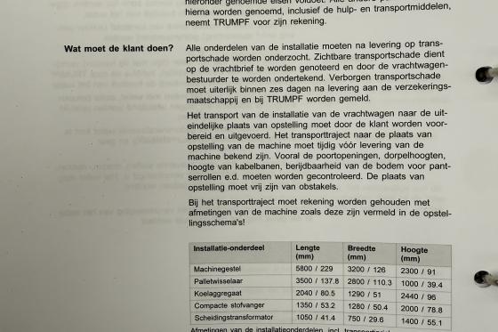TRUMPF - TruLaser 3030