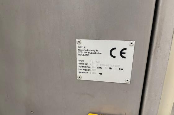 STYLE - BT 1500 3-axis CNC machine (VMC) used | Mach4Metal
