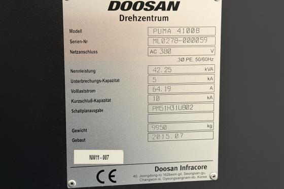 DOOSAN - PUMA 4100B