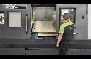 Doosan PUMA4100B CNC Lathe Mach4Metal Drehmaschine Draaibank 9271 2-3 Fanuc 32i-B