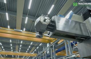 Zayer 30KCU10000 CNC Bed Milling iTNC530 Mach4Metal 1 Gr.  Orthogonal 10000x 2500 x 1500