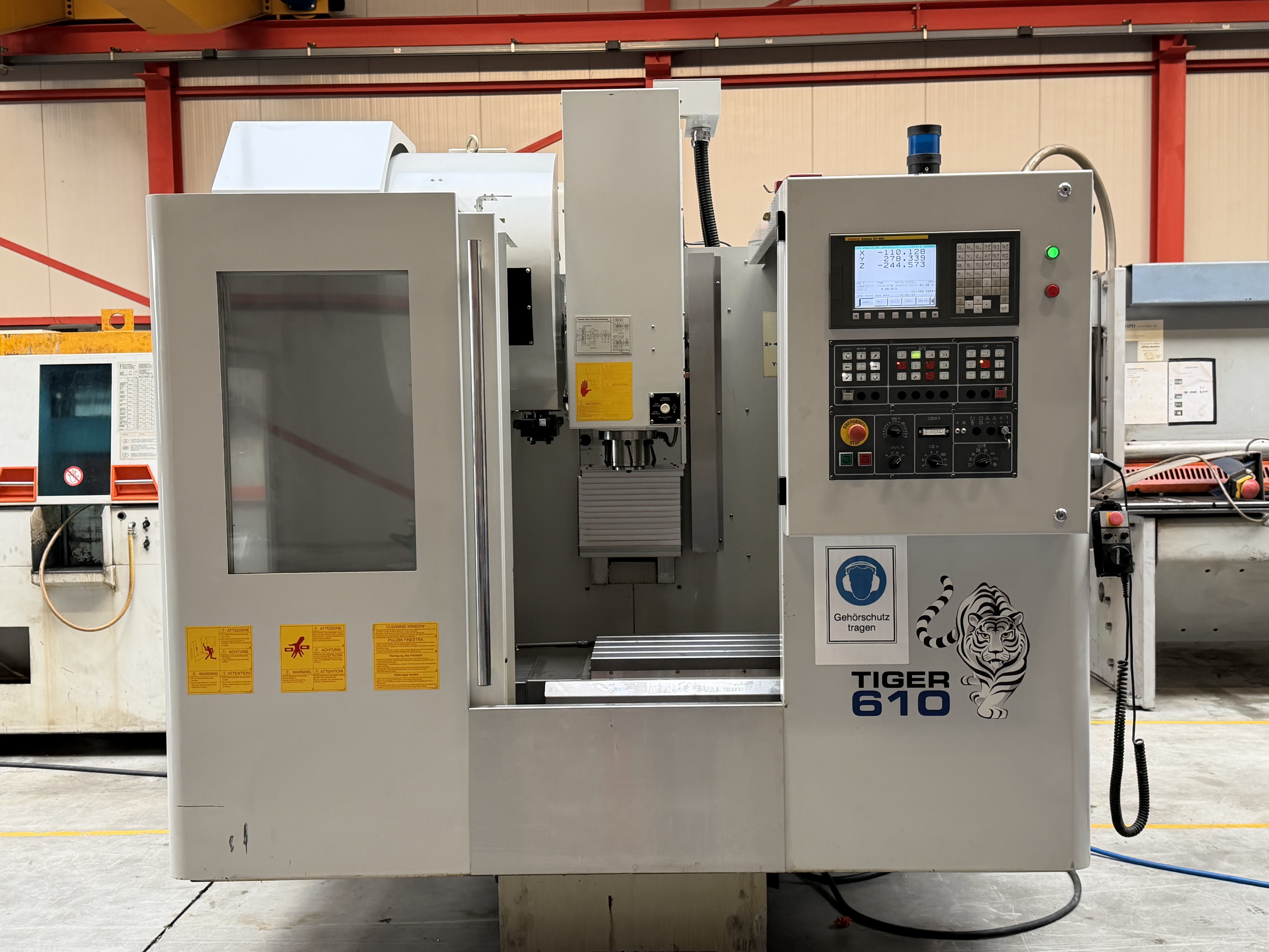 Microcut Challenger - VMC2418 3-axis CNC machine (VMC) used