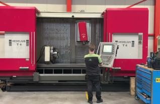 HEDELIUS TILTENTA T6-2300 iTNC530 Mach4Metal 9147 Maching Center indexing head + table 2-2