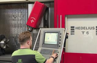 HEDELIUS TILTENTA T6-2300 iTNC530 Mach4Metal 9147 Maching Center indexing head + table 2-2