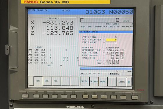 DOOSAN - MV 8035 3-axis CNC machine (VMC) used | Mach4Metal
