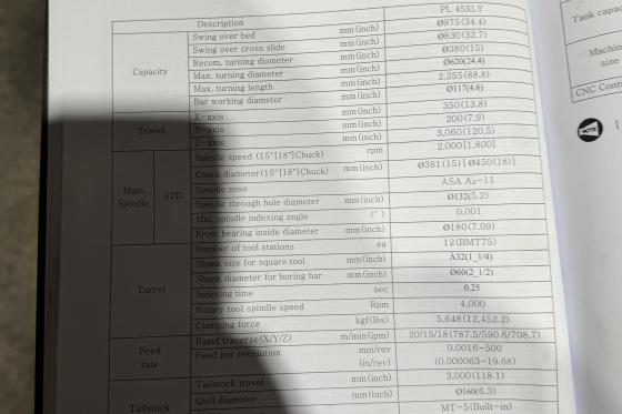 SMEC SAMSUNG - SL 4500 XLY