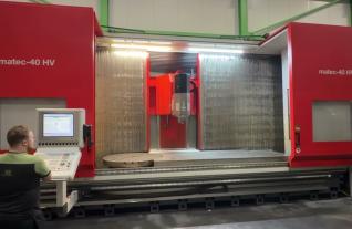 MATEC 40-HV Milling & Turning 4000 x 1200 x 1300 mm Mach4Metal 9091 HEDELIUS AXA Tiltenta 1-4