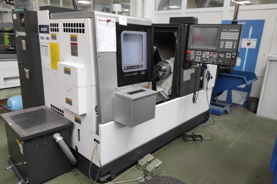 Okuma - LB 3000 EX-II CNC Lathe with c-axis used | Mach4Metal
