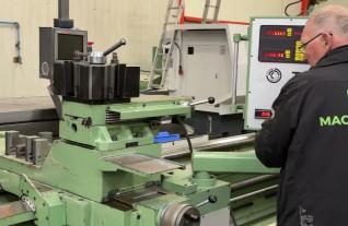 TACCHI HD 1150 x 5000 mm Turning Lathe Mach4Metal 9158 1-2 Drehmaschine